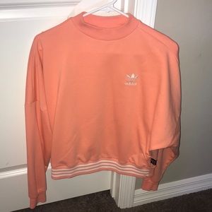 ADIDAS ORANGE SWEATER